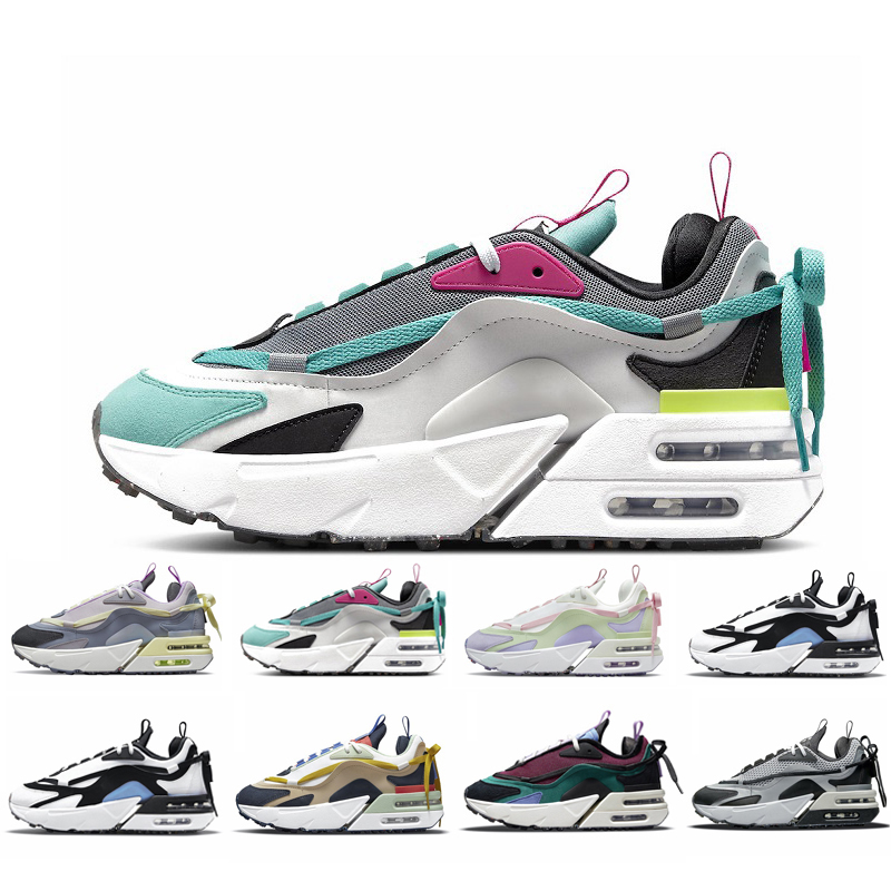 

Furyosa Mens Womens Running Shoes Triple Black White Metallic Silver Ashen Slate Night Green Highlighted With Teal and Magenta Trainers Sports Sneakers 36-45, Color#10