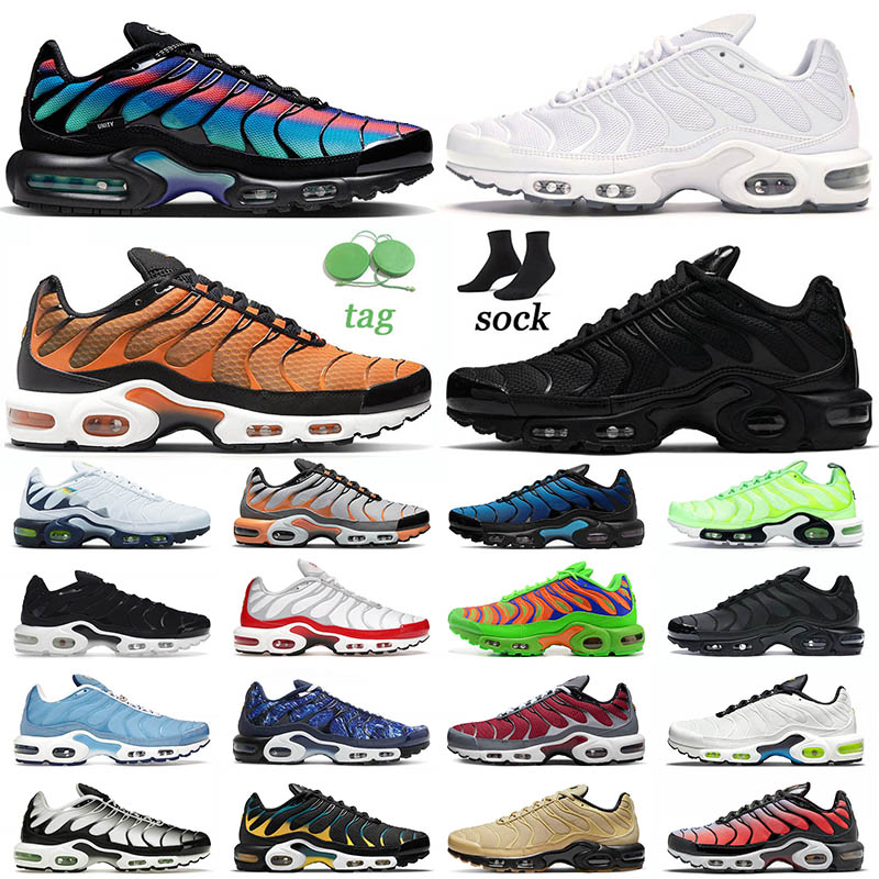 

2023 Tuned Plus Tn Running Shoes Big Size 12 Unity Triple White Black Orange Black Mean Green Tns Terrascape Sail Sea Glass Men Women Trainers Sneakers 36-46, A43 40-46 terrascape mint green