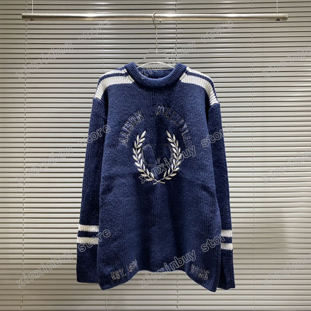 

xinxinbuy Men designer Hoodie sweater Ear wheat embroidery letter print brand Paris cotton women black white grey M-3XL, Multi