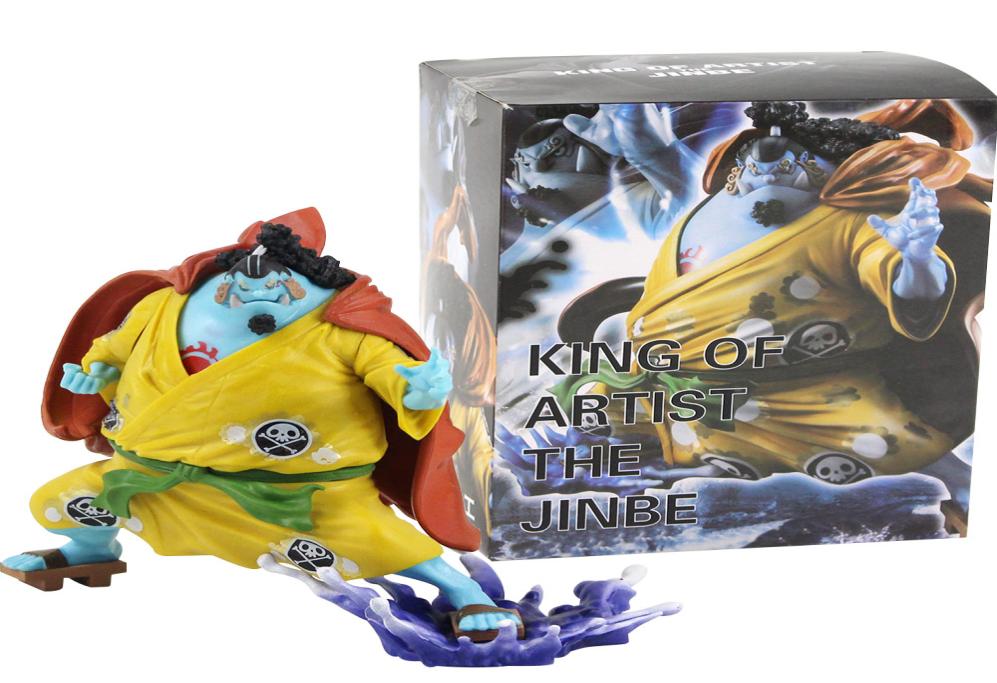 

15 cm Anime One Piece King Of Artist Jinbe PVC Action Figure Collectible Model Toy Hand7260838