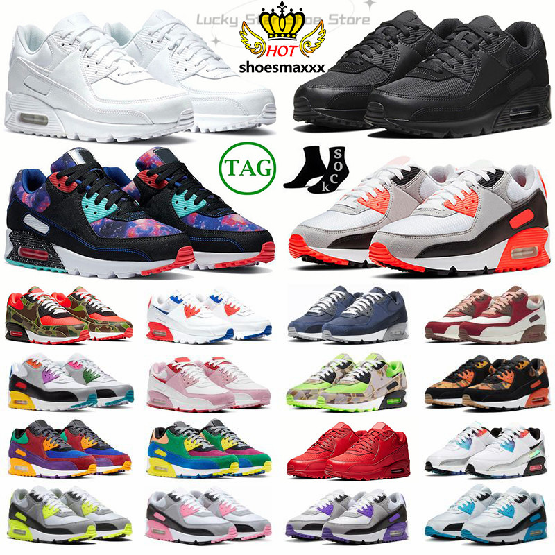 

Running Shoes Men Triple White Black Dancefloor Green Grape Infrared London Supernova Og Designer Airmax 90 90S Mens Bred Total Be True Camo Trainers Sneakers, 33 dancefloor green 36-40