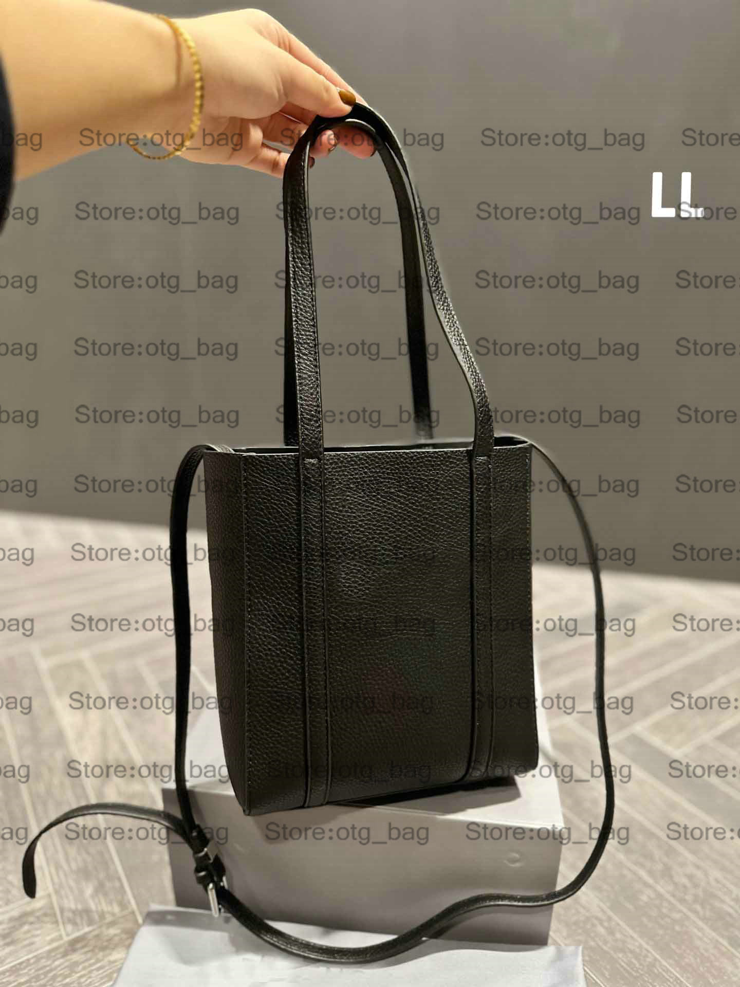 

Classic Black Everyday Xs Tote Bag MM Large Capacity Shopping Bag Women Designer Cowhide Bags Mommy Alligator Luxurys Handbag 19CM 551815, Customize