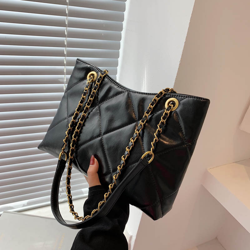 Designer Tote Bag Fashion Pu Leather Crossbody Handbag Classic Black Shoulder bags WHolesale Women men Shopping Handbags Luxury Bag women sac Luxe