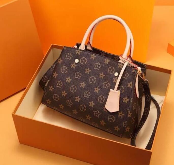 

luxurys designers Handbags Purses MONTIGNE Bag Women Tote Brand Letter Embossing Genuine Leather Shoulder Bags crossbody bag Satchel M415, 123