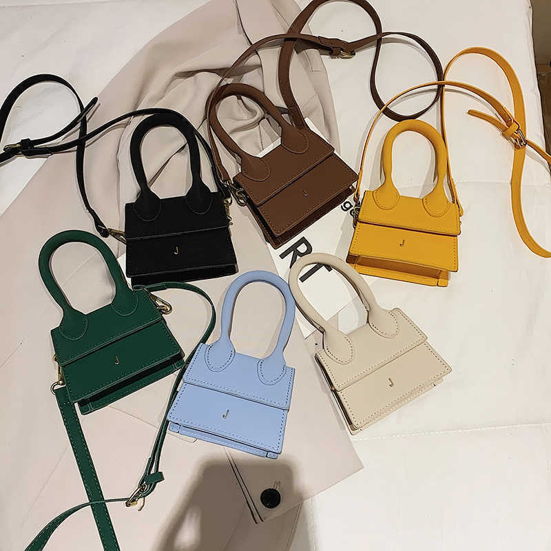 

5 color jabag Shoulder Bags PU Mini Handbags Women Handbag Crossbody Luxury Tote Fashion Shopping White Purse Satchels Bag, Blue