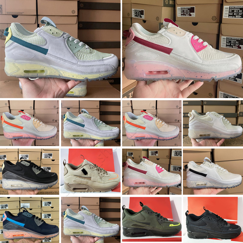 

Running Shoes Tennis Sneakers Trainers Obsidian Light Bone Sail Sea Glass Black Lime Ice Fuel Orange Terrascape Men Women 36-46, Color 3