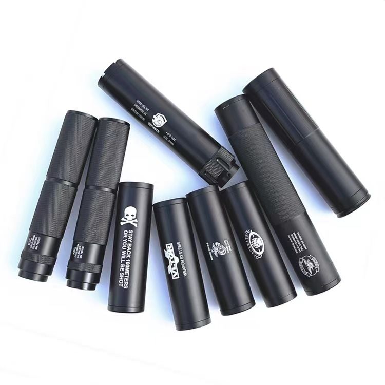 

Tactical Accessories KAC KSC 14 Reverse Teeth Jinming Essentials SLR Metal 14MM And 19MM straight in front tube decoration toy