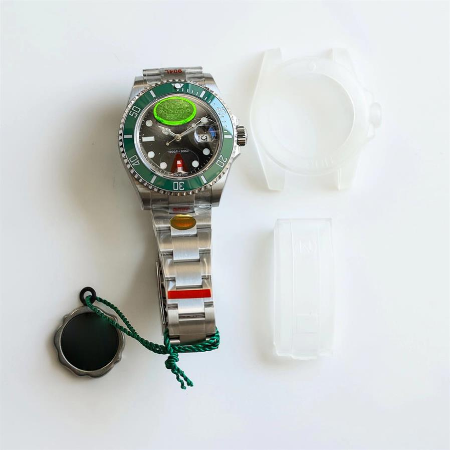 

NF factory new top mens watch ETA 2836 3135 automatic mechanical watch 904L 126610 ceramic frame luminous diving watch DHL sh281j, As shown