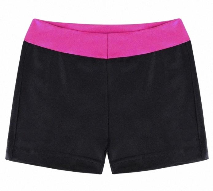 

lovely Girls Gymnastic Ballet Shorts Underpants Child Sport Dance Elastic Black Pants For 412Y Kids Stage Wear 41TM2890105, Tq318 hotpink
