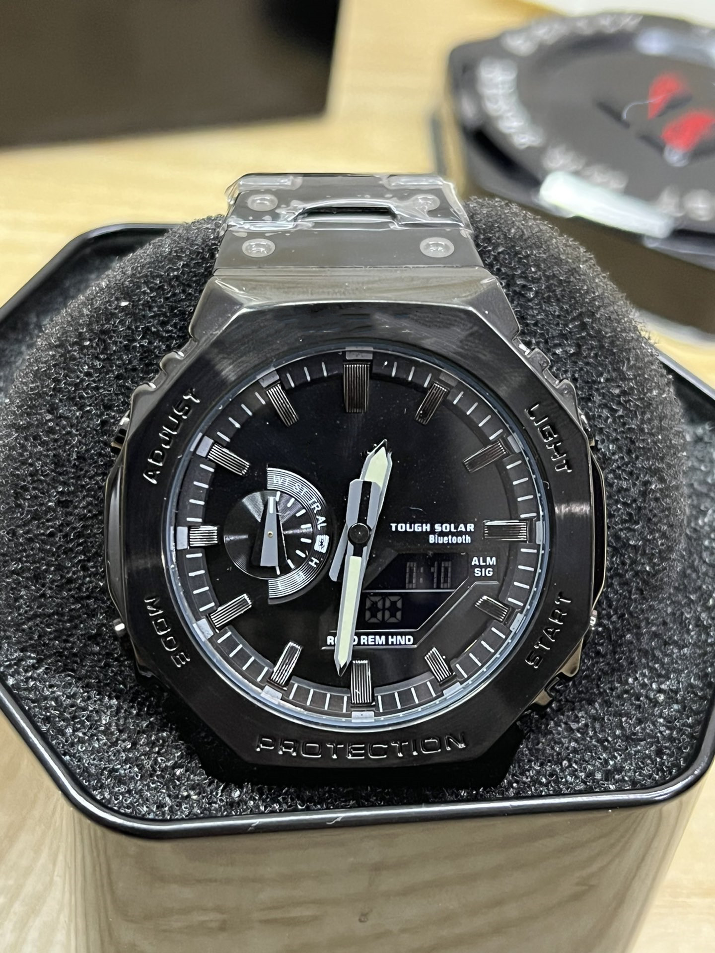 

2022 original shockproof watch men's sports G watch Army military waterproof all pointer work, 2100b-5
