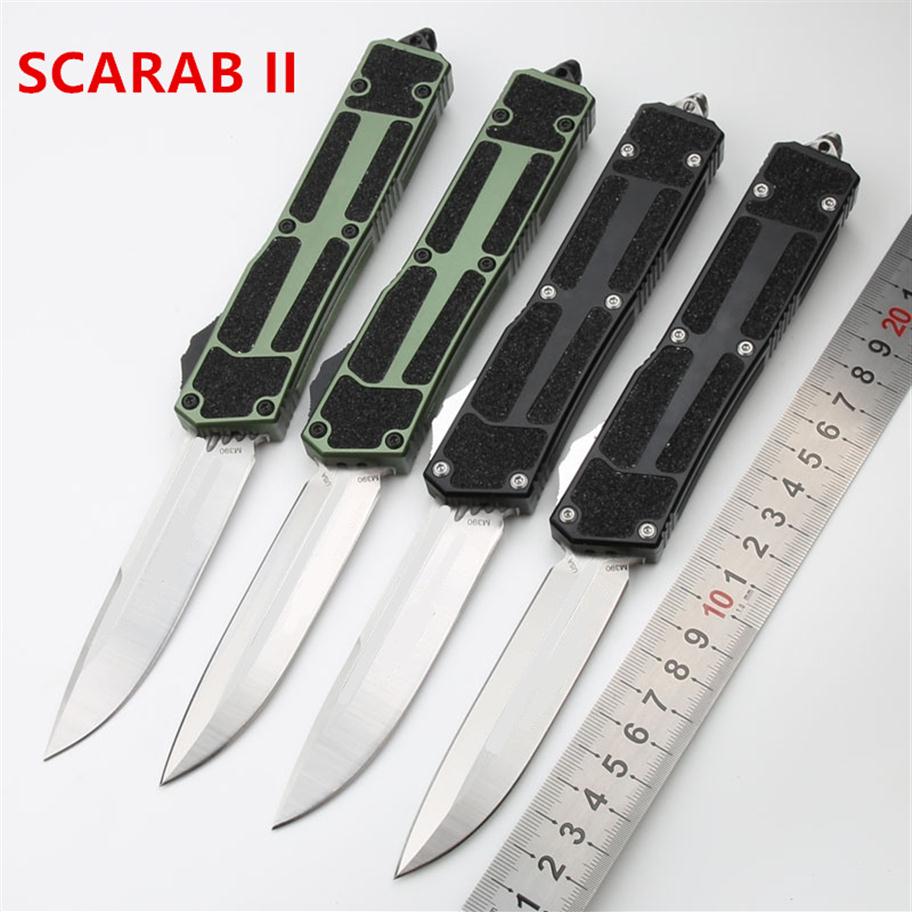 

New MT SCARAB II OTF D2 Blade Automatic Knife Fast Open Aluminum Handle Outdoor Self Defense Pocket Auto Hunting Camping Tactical Survi311b