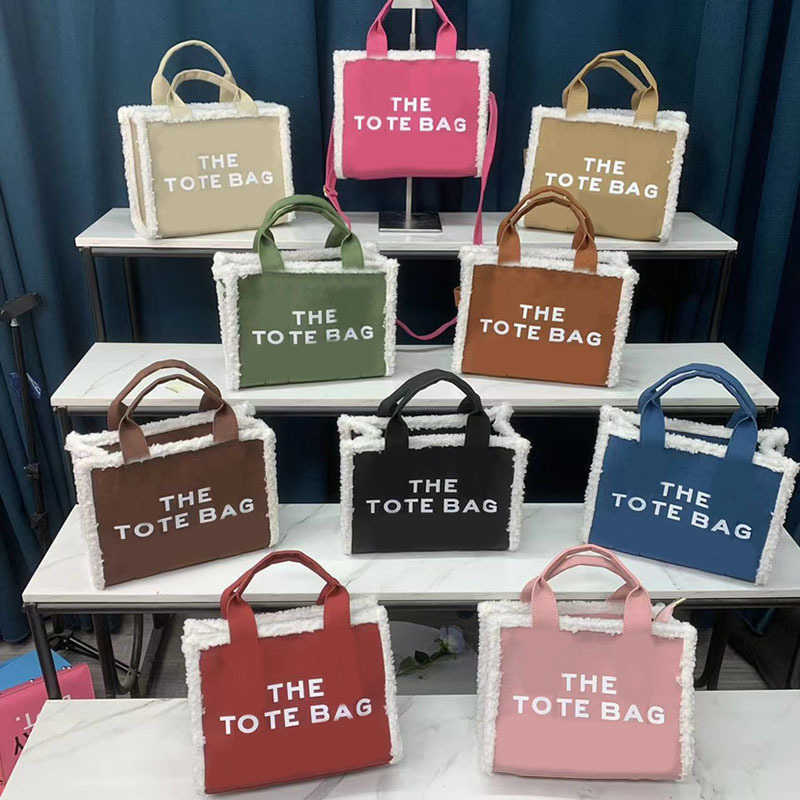 

Shopping Bags marc Totes hands Autumn Winter Frosted leather Women tote Large Capacity Versatile Shoulder bags 221009, Blue--frosted --26*22*12cm