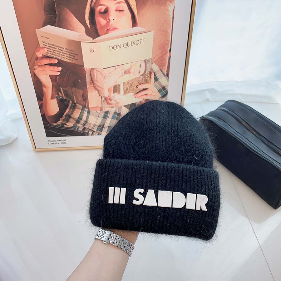 

Winter Knitted Hat Beanie Cap Designer Skull Caps Dome Letter for Man Woman Hats 6 Color Available, C1