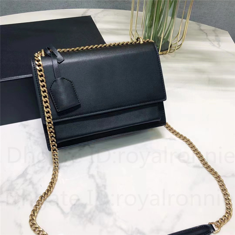 

Beautiful Luxurys Designers Shoulder Bags 22CM Gold Silver Chain Handbag Flap Messenger Women Totes Fashion Vintage Handbags Girl Crossbody Clutch Cross body, No bags