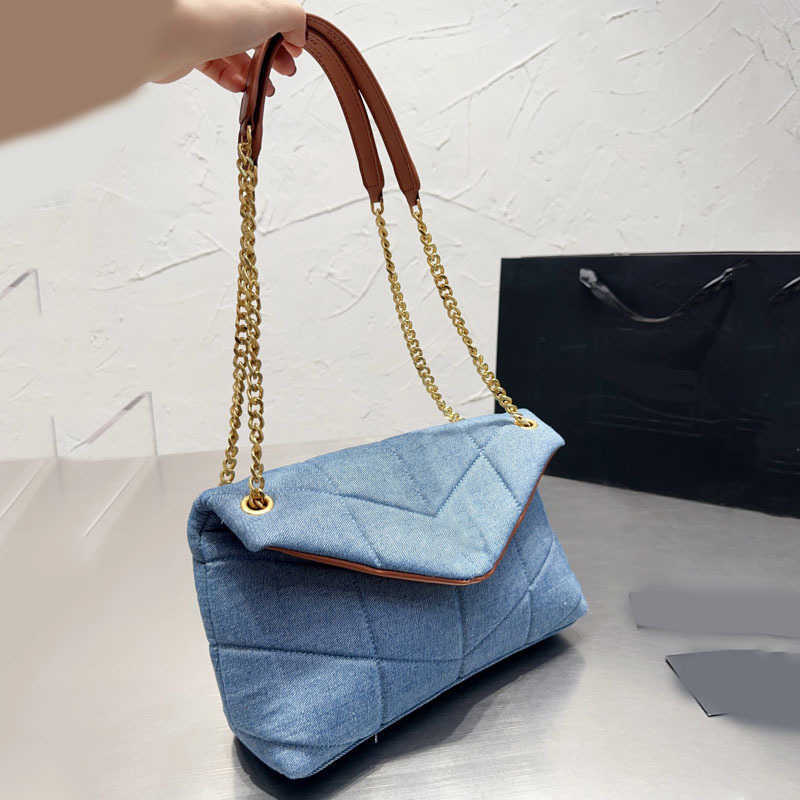 

Evening Bags the Camera Bag Designer Cross Body Handbag Women Cowboy Shoulder Bags Luxurys Handbags Classic Canvas Crossbody Messenger Purses Wallet, Style 1--blue--23cm