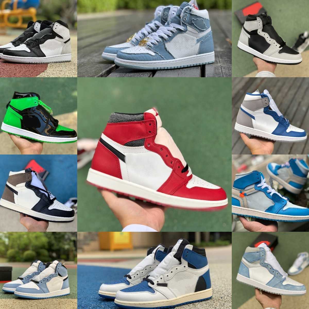 

Chicago Lost Found Jumpman 1 1s Basketball Shoes True Turbo Blue Pine Green Gorge Denim Visionaire Hyper Royal Bio Hack TWIST Atmosphere Designer Sports Sneakers S5, Please contact us