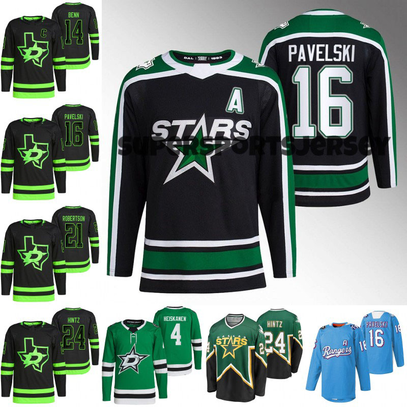 

Dallas Jason Robertson Stars Hockey Jerseys Roope Hintz Joe Pavelski Jamie Benn Miro Heiskanen Mason Marchment Men Women Youth Wyatt Johnston 70 Braden Holtby, Winter classic