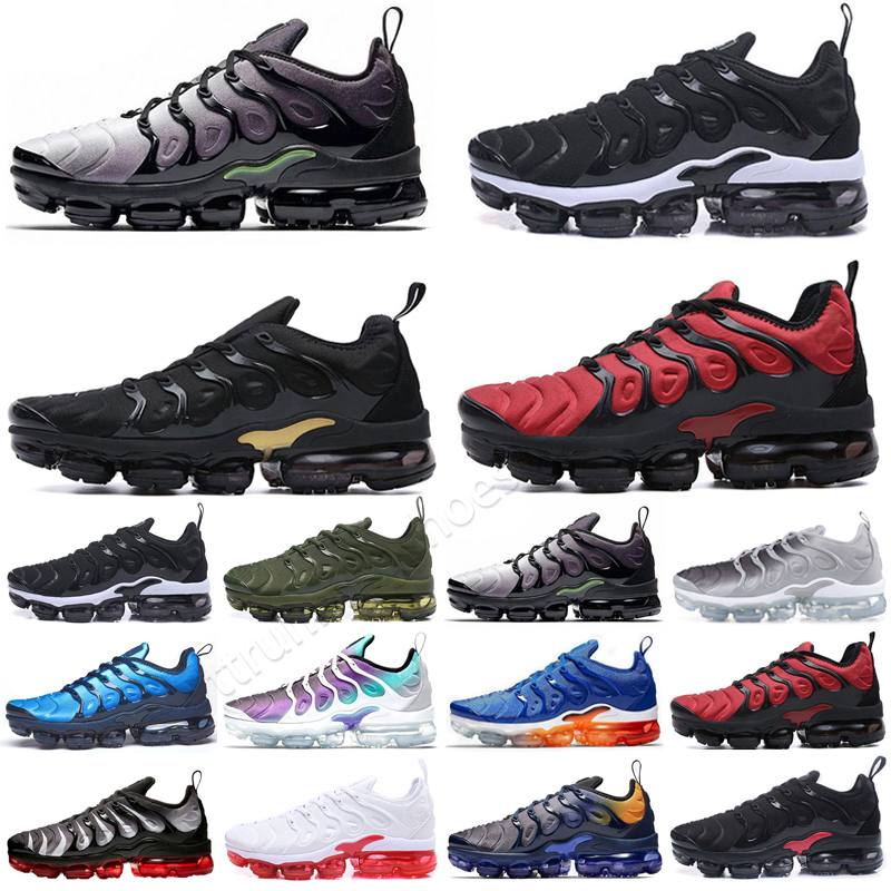 

Running Shoes Trainers Sports Sneakers Triple Black White Aqua Silver Particle Wolf Grey Hyper Blue Worldwide Sky Pink Water Mens Tn Plus, Color 21
