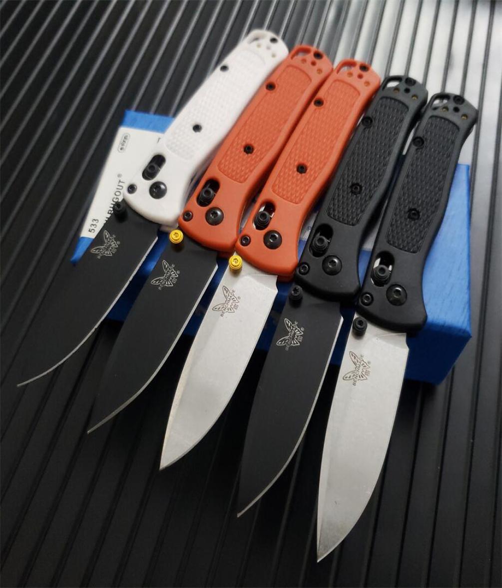 

BENCHMADE Mini Bugout 533 AXIS folding Knife S30V blade Graphite Handle Outdoor Camping Knives EDC BM A07 535 5332 533BK Utility 5098576