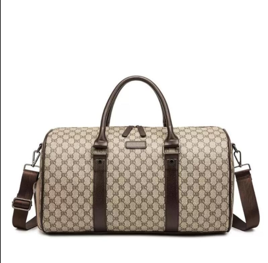 

Designers fashion duffel bags luxury men female travel bags leather handbags large capacity creative, Color