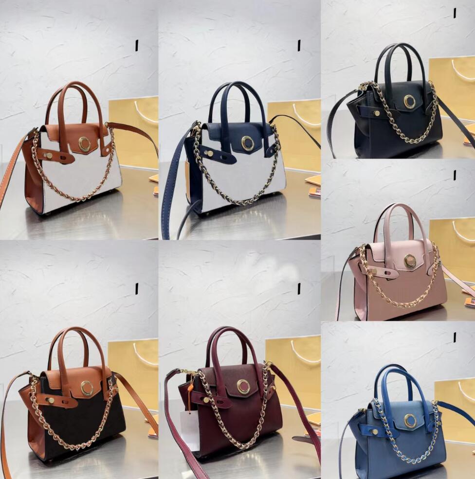 

Women Classic Totes Designers Leather Chain Shoulder Bags Fashion Retro Womens Large Capacity Handbag Luxurys Simple Hobos Cross Body Handbags, 01