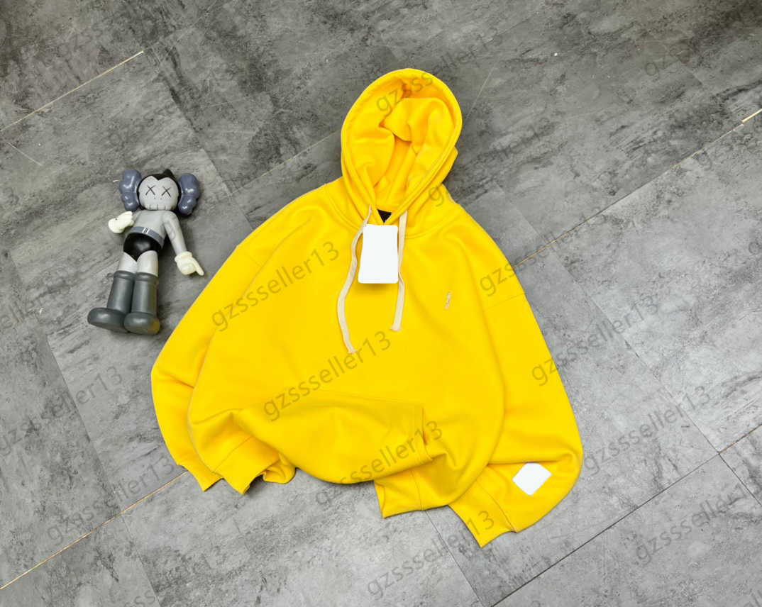

Womens Hoodie Letter Embroidery Hooded Pullover Drawstring Sweatshirts Profile Left Shoulder Add Wool Warm Tops Autumn Winter slimming Women Clothes 2 Colors
