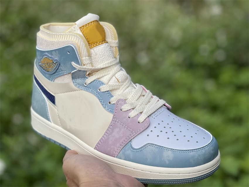 

Shoes Release 1 High OG CMFT Celestine Blue Men Shoe Skate Women Skateboard DQ5091-041, #1