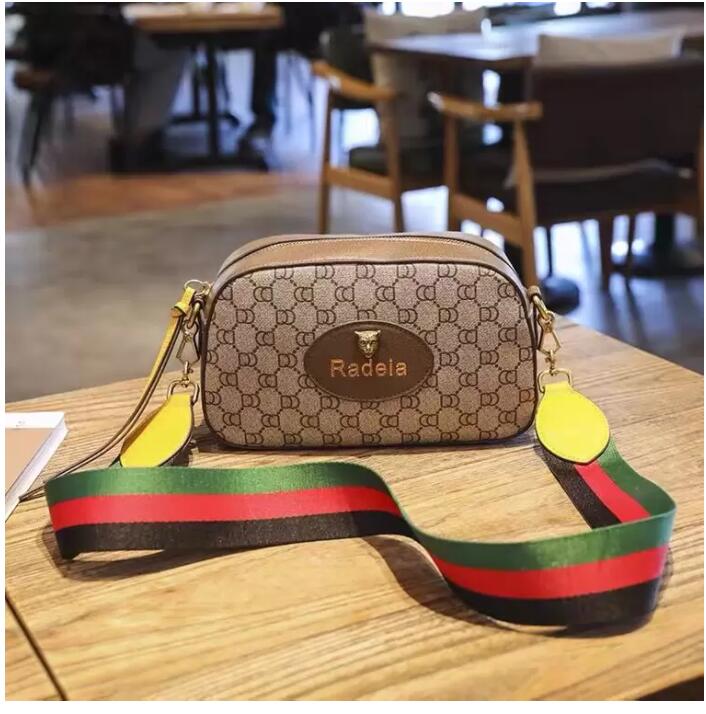

2023 Women Vintage Tiger Head Shoulder Messenger Bags Men Women Fashion Camera Waist Purse Designer Handbags with Strap Crossbody Bag 668