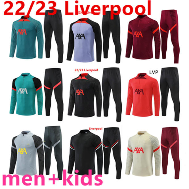 

21 22 23 season soccer jerseys training Carvalho Mohamed Diogo Luis DIaz FIRMINO THIAGO football shirts men kids kits uniform Fabio Alexander Arnold DARWIN, 17