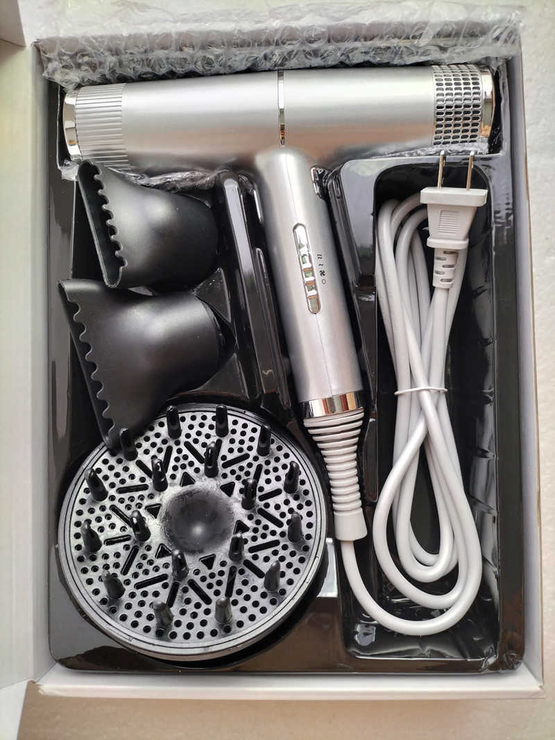 

Electric Hair Dryer Negative Ion Hair Dryer Professional Salon Hair Household Strong Fast Drying Wind Gale Speed Portable Blow