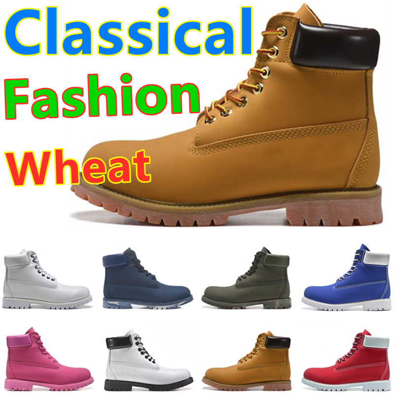 

Climbing Boots High Yellow Leg Wedge Classical Timber Snow Land Ankle Man Women Fashion Black Nubuck Premium Waterproof Wheat Casual Suede Hiking Work Shoes With Box, # 25