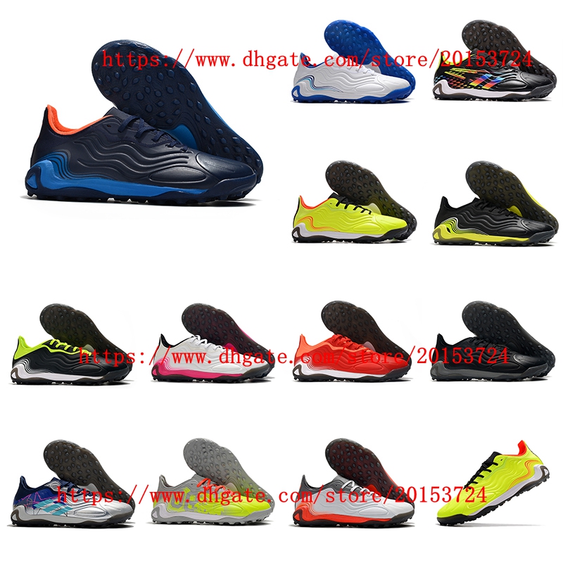 

Mens soccer shoes COPA SENSE.1 TF Cleats lower Turf football boots, As picture 10