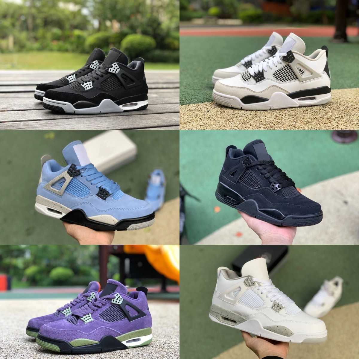 

2023 Jumpman Black Canvas 4 4s Basketball Shoes University Blue Mens Military Red Thunder Cement Cat Cream Sail White Oreo Infrared Canyon Purple Trainer Sneakers S6, Please contact us