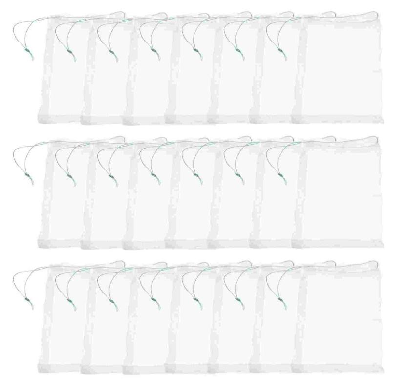 

Other Garden Supplies 100PCS Orchard Plant Fruit Bag Nylon Mesh Birds Prevention
