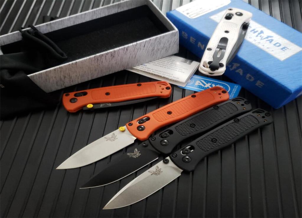 

5models BENCHMADE Mini Bugout 533 AXIS folding Knife S30V Blade Graphite Handle Outdoor Camping Knives EDC BM A07 535 5332 533BK 1847390