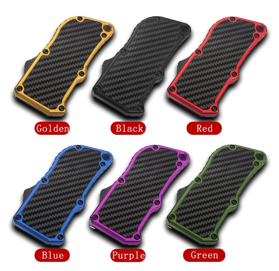 

Creative Art Knife Multi Functional Emergency Survival Tools Tactical Pocket EDC Outdoor Equipment Carbon Fibre Aluminum Handle SU2392988