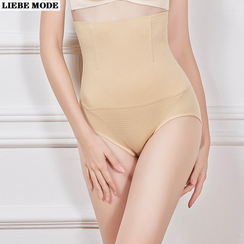 

Women's Shapers Seamless Thong Shapewear High Waisted Tummy Control Panty For Women Body Shaper BuLifter Underwear Knickers Panties Briefs, Beige