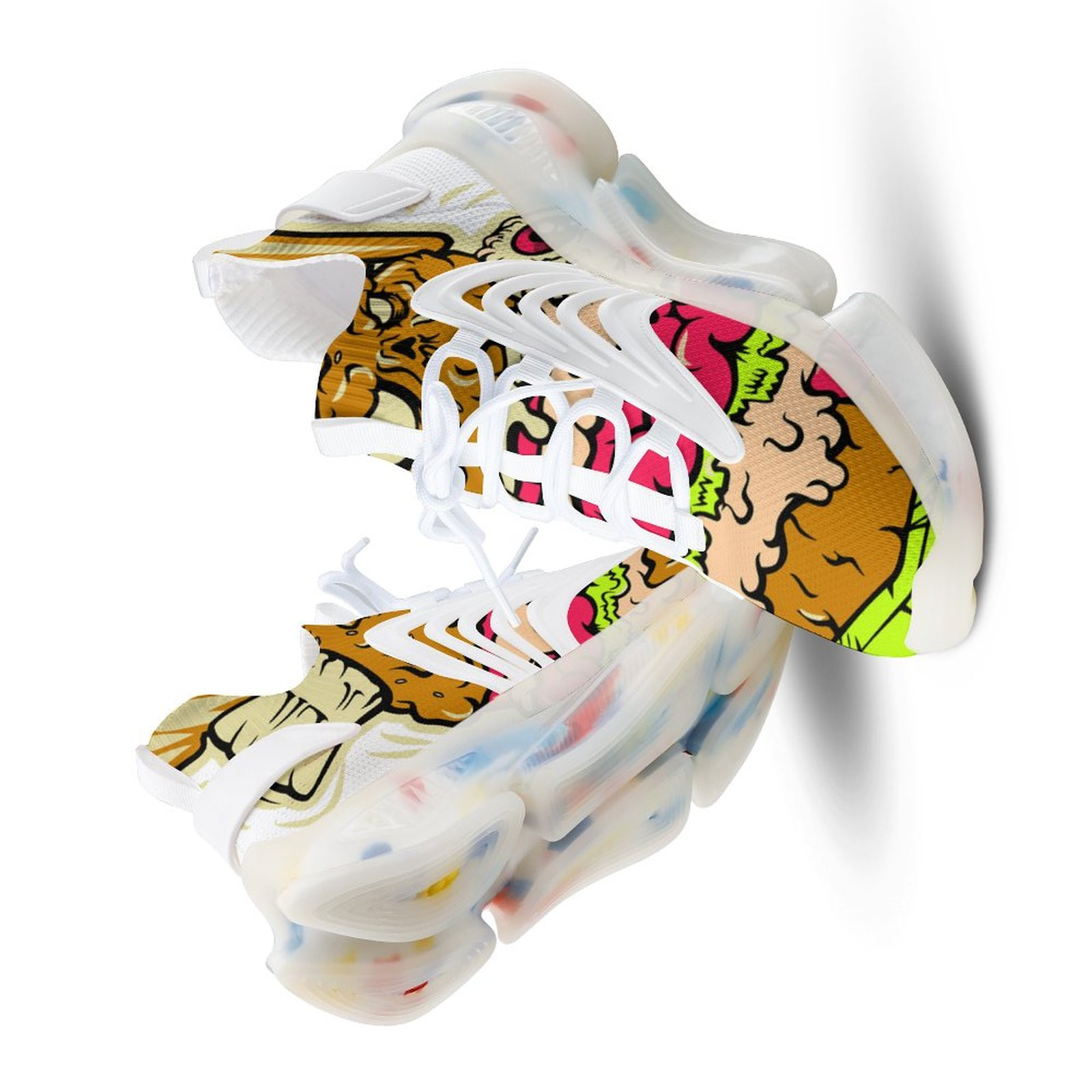 

Custom shoes orange green white Men shoes sneakers DIY Elastic Customized 015 sports trainers size eur 38-46 fddlbcxzvkjn, 17