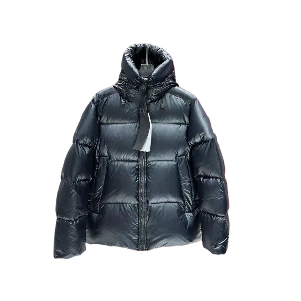 

Super warm goose men's down jacket 2022 limited new fluffy light thin net red black and white duck down jacket men