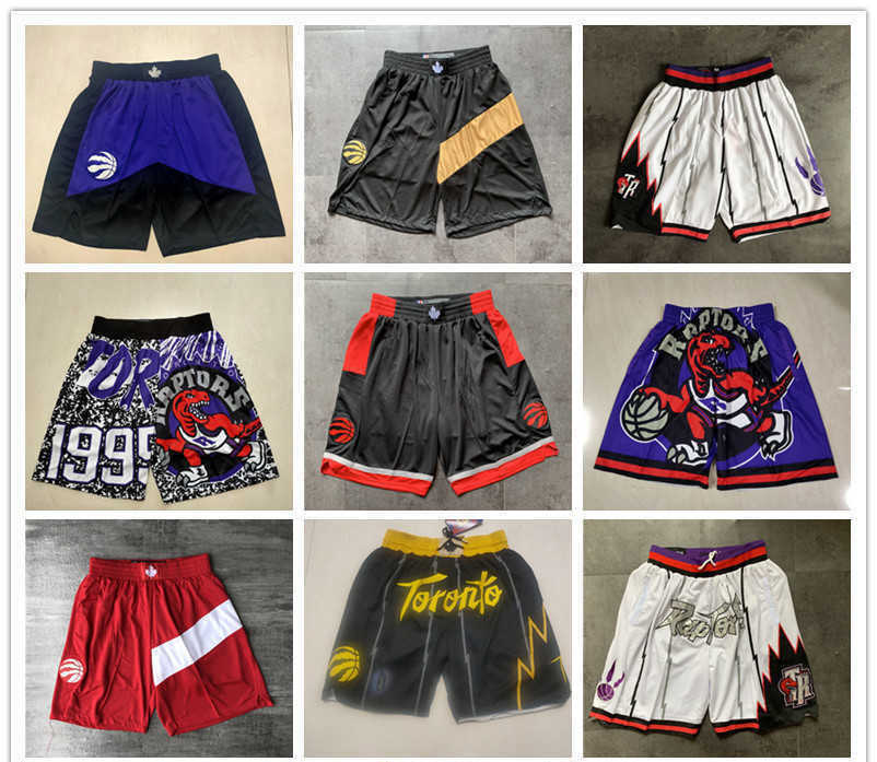 

Toronto''Raptors''men Throwback Basketball Shorts pocket red white, Color
