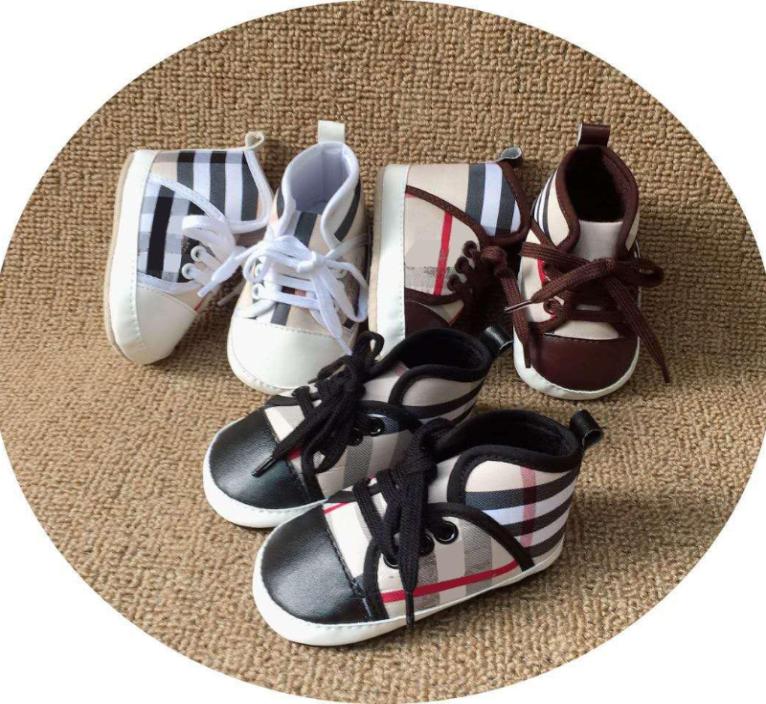 

Baby Shoes Newborn Boys Girls First Walkers Kids Toddlers Lace Up PU Sneakers Prewalker Baby Crib Shoes5907394, 001