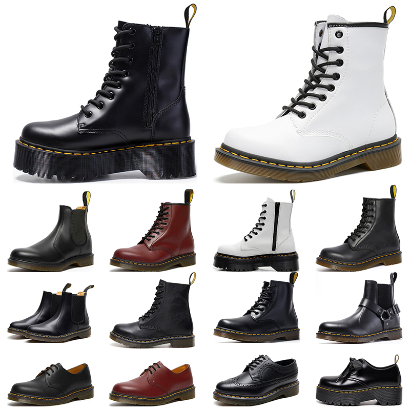 

Doc Martins Dr Martens Designer Boots Shoes Men Women High Leather winter snow booties Oxford Bottom Ankle shoes martines trainers sneakers, #16