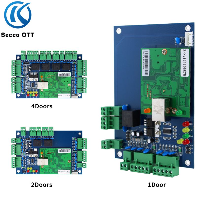 

Intercoms TCP IP communication networking 32-bit access controller Support multi-door access control Consumer alarm Office attendance Connect Wiegand card reader