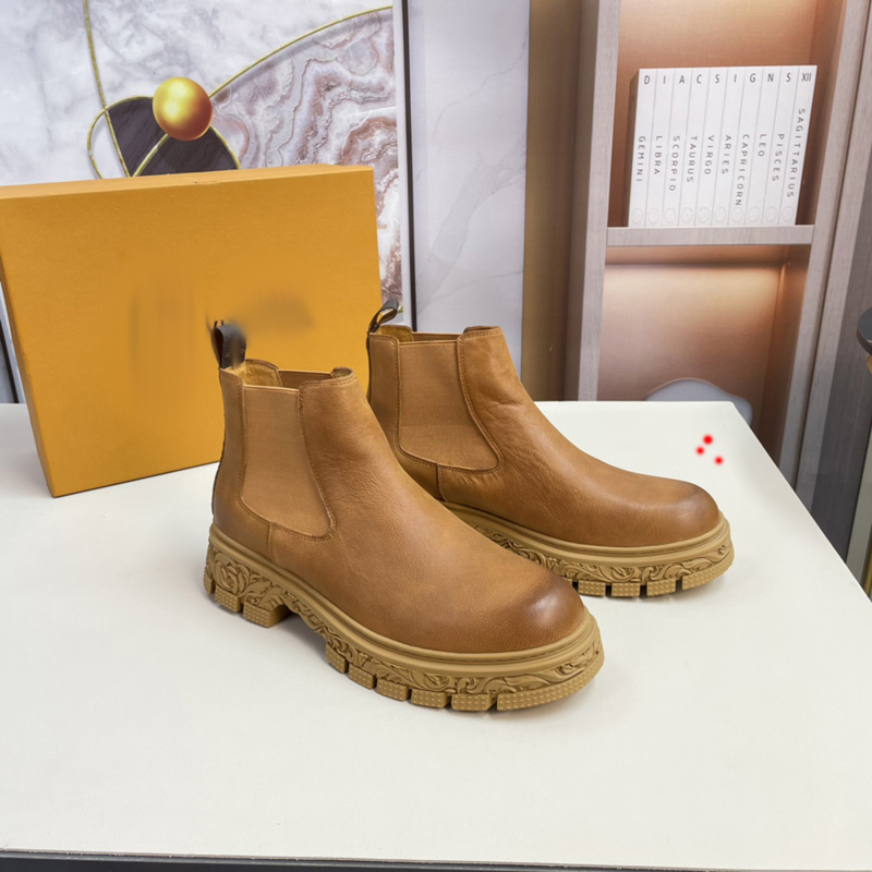 

2023 Man Luxury Designer Winter fashion Snow Boots booties Warm leather Black Grey Brown Pink Classic boots furry hairy Boot Plush Short Shoes -K151, Picture color