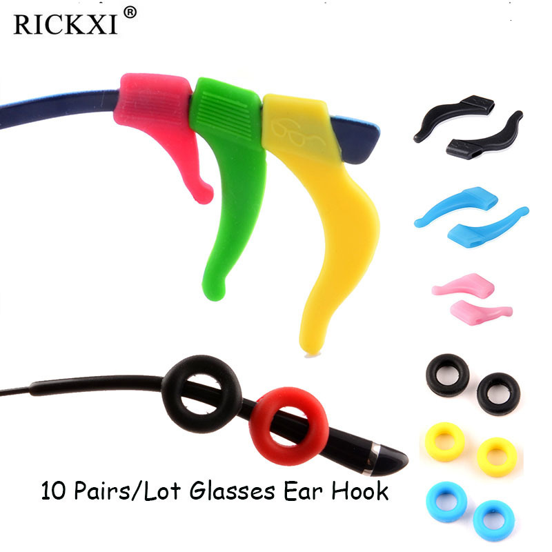 

Lens Clothes 10Pairslot Anti Slip Silicone Glasses Ear Hooks For Kids And Adults Round Grips Eyeglasses Sports Temple Tips Soft Hook 221119