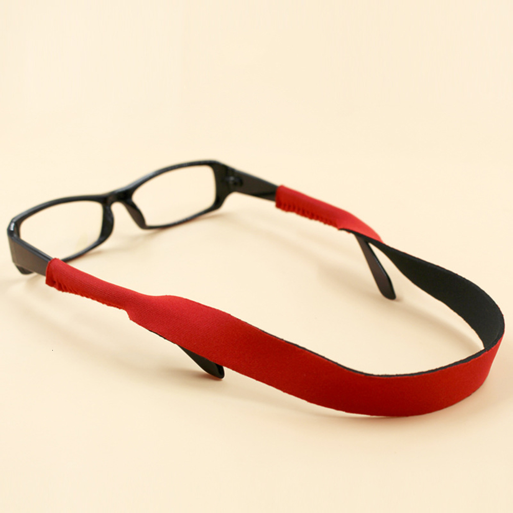 

Eyeglasses chains Antiskid Sport Glasses Chain NonSlip Rope Cord Holder Red Black Sun Eyeglass Diving For Women Men Wide 221119