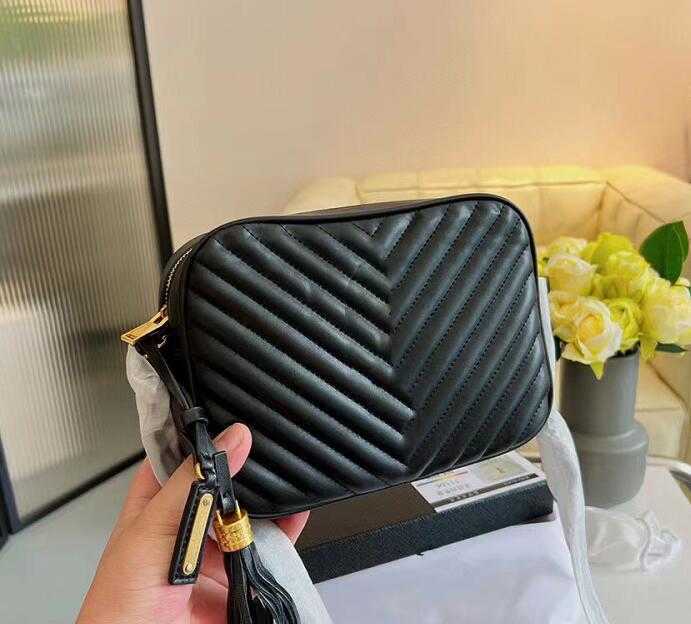 

Designer Luxury YYSL Bags For Womens Handbags Crossbody Purses YSLitys large Capacity Versatile The Tote Bag Loulou Multicolour Fashion Leather Wallet 89JG, Red