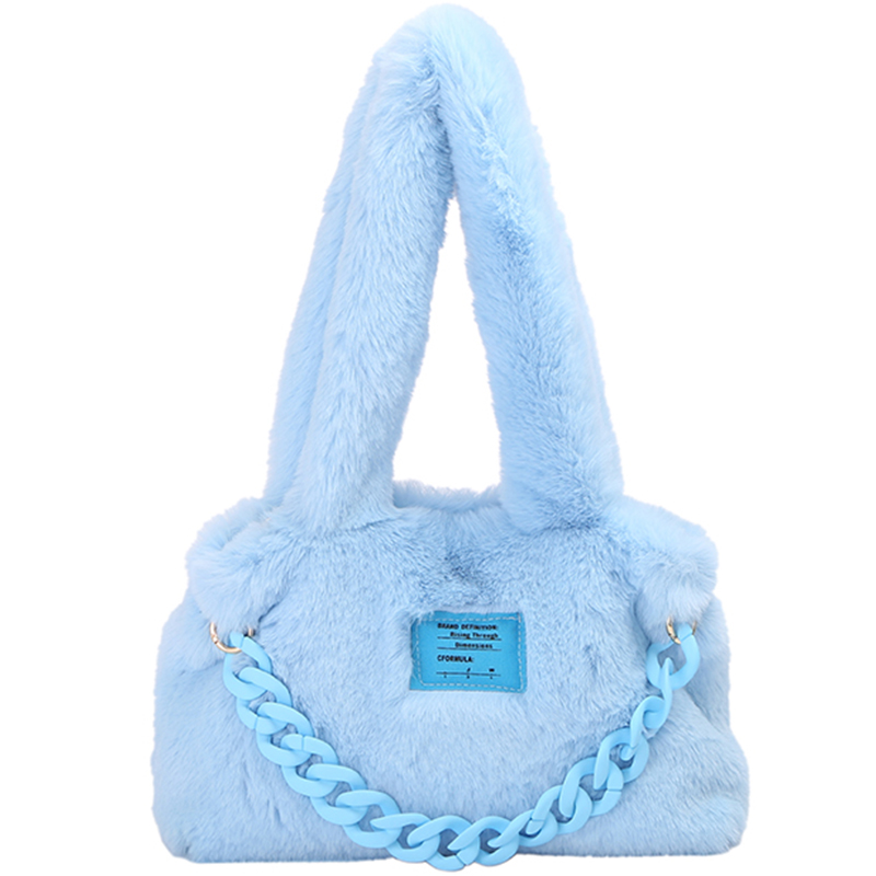 

tote bag shoulder Mossy cross-body bag a new women rabbit hair soft wool weaving knit weave for autumn Winter 2022 unique fluffy Bags HBP womens handbags & purses handbag, 9-24cm-black