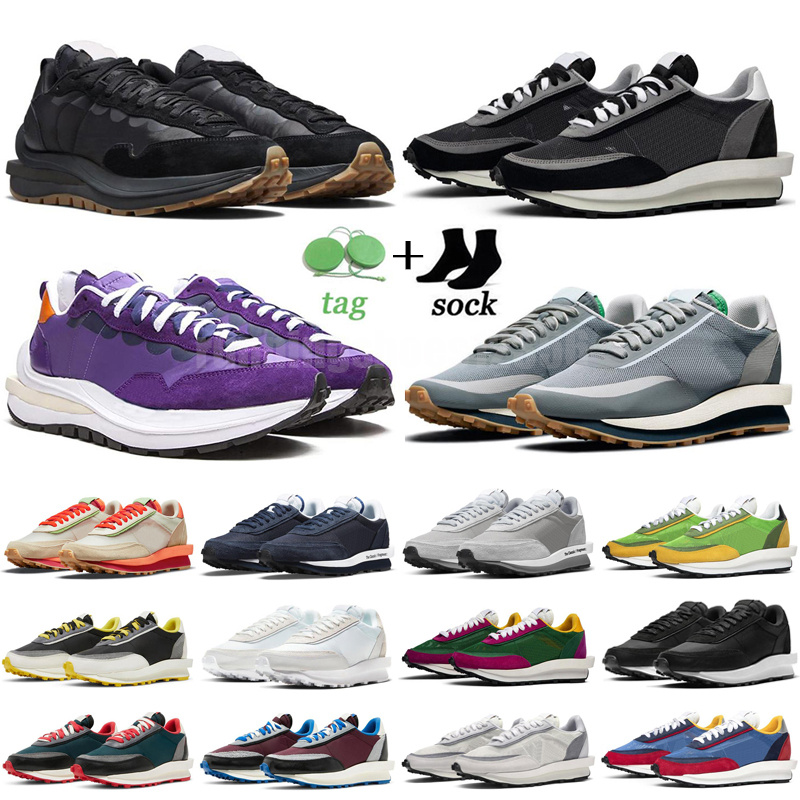 

Sac Vaporwaffle Waffle Shoes Fragment Undercover Black White Nylon Royal Fuchsia Villain Red Tour Yellow Pale LDWaffle 2.0 Women Trainers Sports Sneakers, Color 24