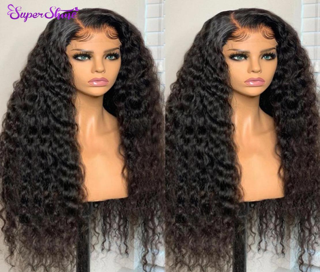 

Phones Automotive Online shopping Black Part 30 Inch Transparent Deep Frontal Curly Wigs Loose Water Wave Lace Front Human Hair9157396, 150 density